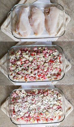 (Easy Dinner Recipe Greek Chicken Bake