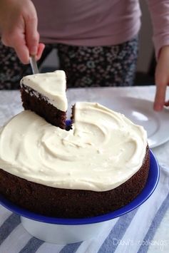 Easy double chocolate cake