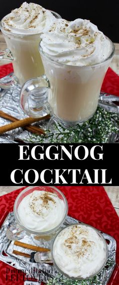 Easy Eggnog Cocktail