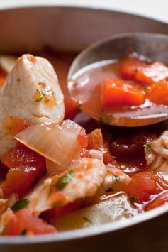 Easy Fish Stew With Mediterranean Flavors