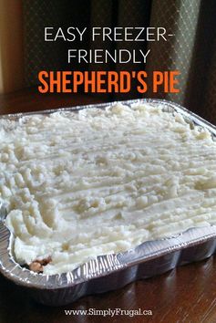 Easy Freezer-Friendly Shepherd's Pie