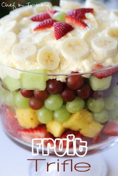 Easy Fruit Trifle