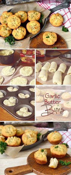 Easy Garlic Butter Buns