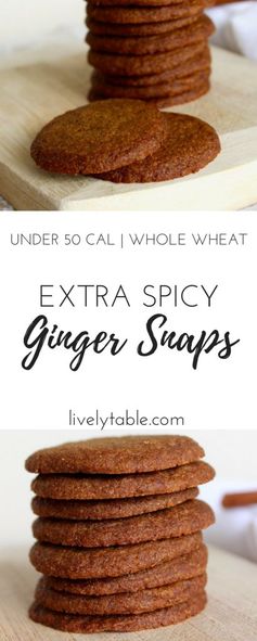 Easy Gingersnaps