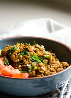 Easy Green Lentil Curry