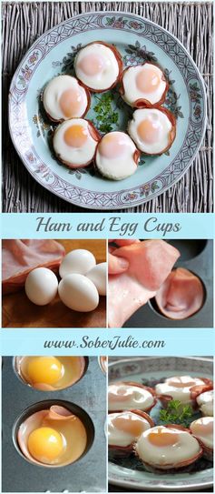 EASY Ham and Egg Cups