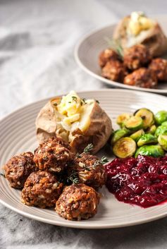 Easy Holiday Herbed Meatballs