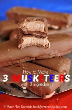 Easy Homemade 3 Musketeers