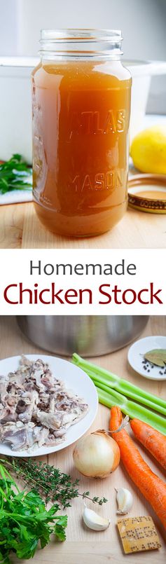 Easy Homemade Chicken Stock