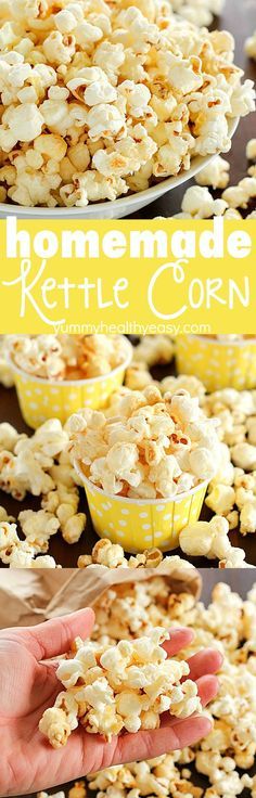 Easy Homemade Kettle Corn