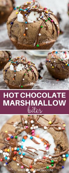 Easy Hot Chocolate Marshmallow Bites