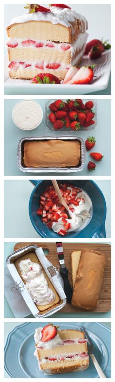 Easy Ice Cream Strawberry Shortcake