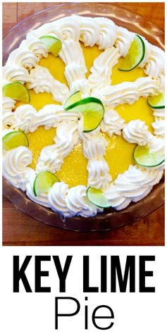 Easy Key Lime Pie