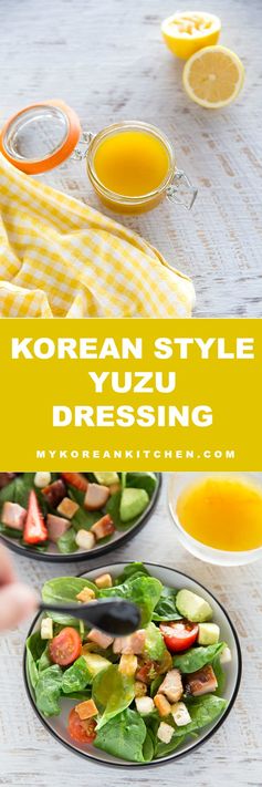 Easy Korean Style Yuzu Dressing