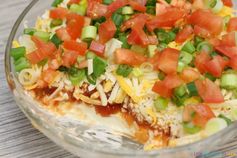 Easy Layered Nacho Dip