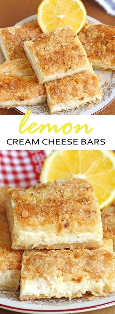 Easy Lemon Cream Cheese Bars