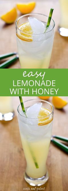 Easy Lemonade Recipe with Honey