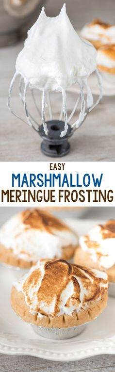 Easy Marshmallow Meringue Frosting