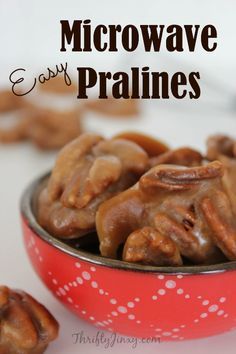 Easy Microwave Pralines