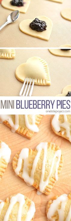 Easy Mini Blueberry Pies