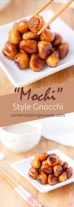 Easy mochi style gnocchi