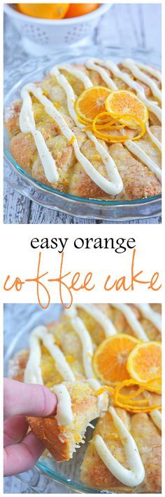 Easy Orange Coffee Cake