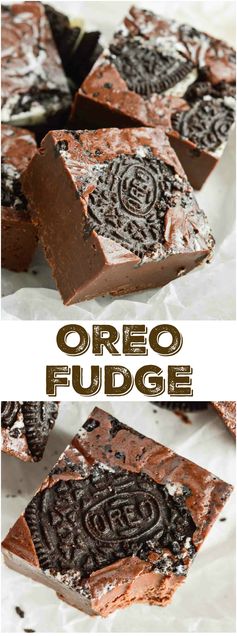 Easy Oreo Microwave Fudge