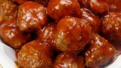 Easy Party BBQ Meatballs