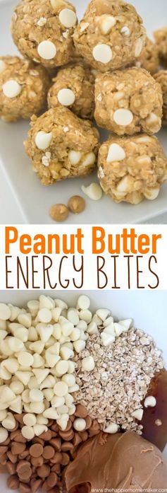 Easy Peanut Butter Energy Bites