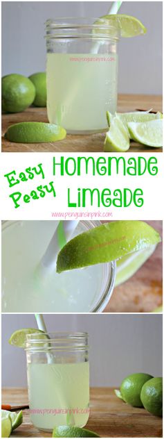 Easy Peasy Homemade Limeade