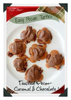 Easy Pecan Turtles