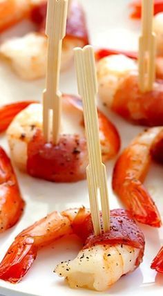 Easy Prosciutto-Wrapped Shrimp