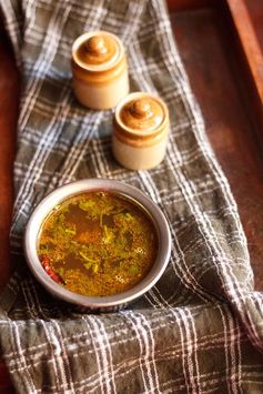 Easy rasam recipe made without rasam powder