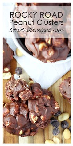 Easy Rocky Road Peanut Clusters