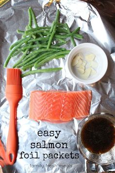 Easy Salmon Foil Packets