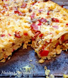 Easy Sausage, Hashbrowns and Egg Casserole