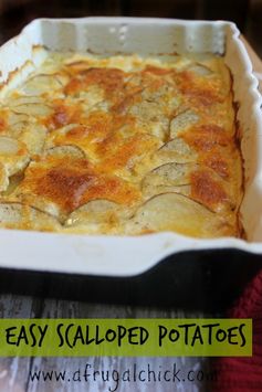 Easy Scalloped Potatoes