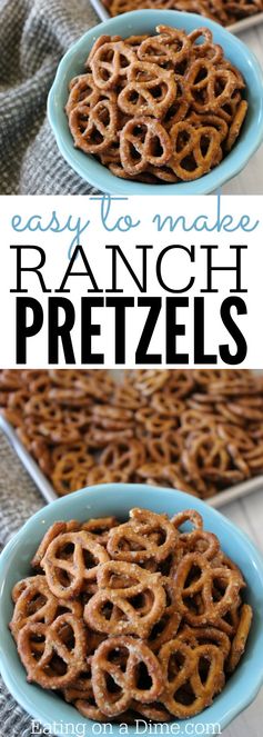 Easy Seasoned Pretzels