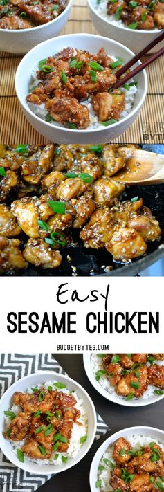 Easy Sesame Chicken