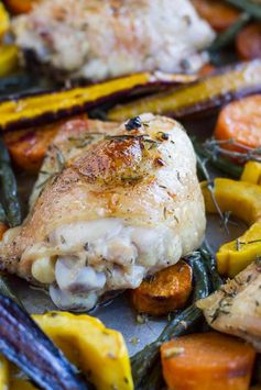 Easy Sheet Pan Chicken with Roasted Vegetables