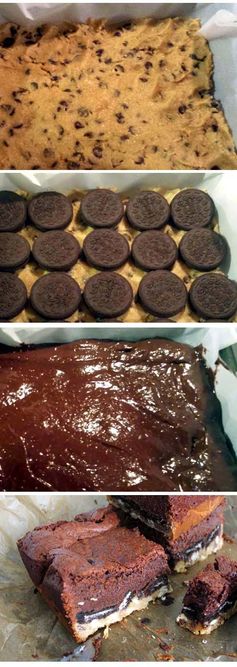 Easy Slutty Brownies