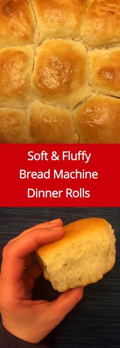 Easy Soft Bread Machine Dinner Rolls