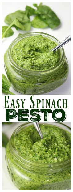 Easy Spinach Pesto