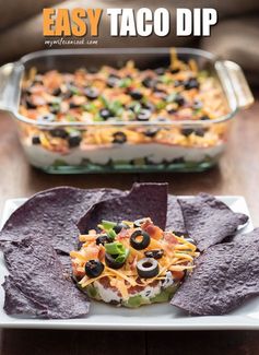 Easy Taco Dip