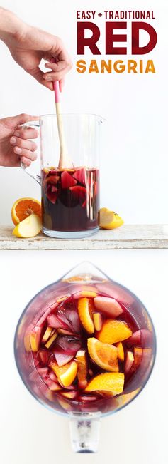 Easy Traditional Red Sangria