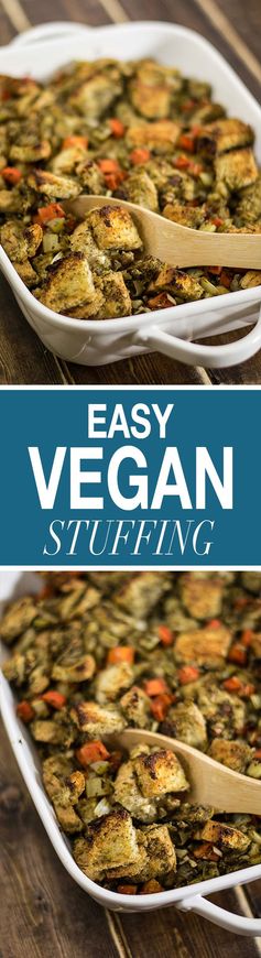 Easy Vegan Stuffing