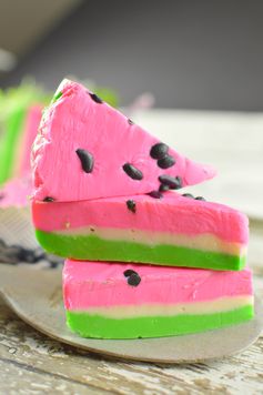 Easy Watermelon Fudge