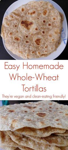 Easy Whole-Wheat Tortillas