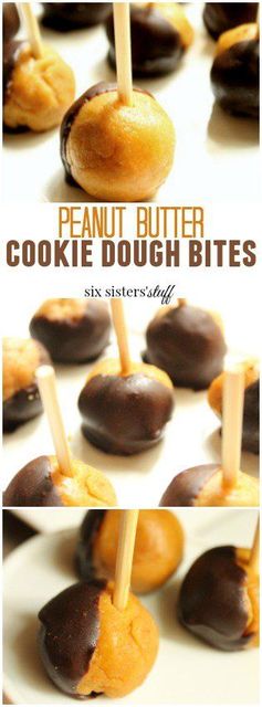 Edible Cookie Dough Pops