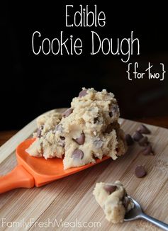 Edible Cookie Dough Recipe (for two